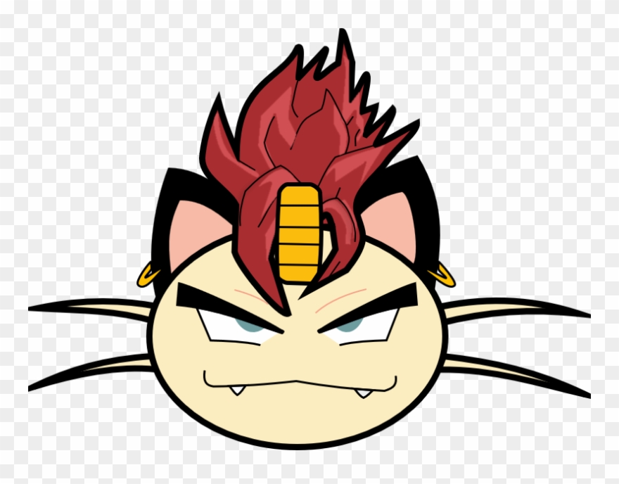 Android M Illustration Dragon Ball Z Pokemon Meowth - Cartoon Clipart