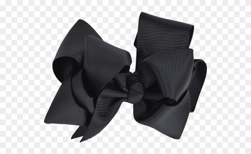 599 X 599 20 - Black Ribbon Bow Transparent Clipart