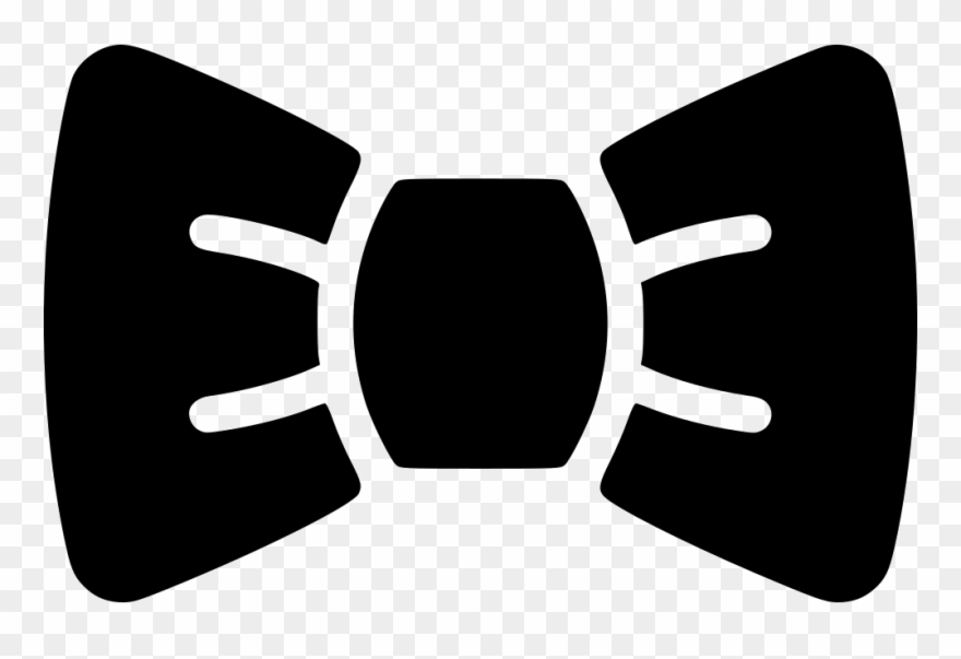 Bow Tie Svg Png Icon Free Download 471963 Onlinewebfonts - Moño De Traje Png Clipart
