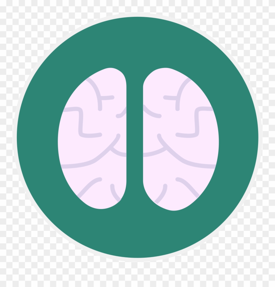 Numbers Clipart Brain - Icon - Png Download