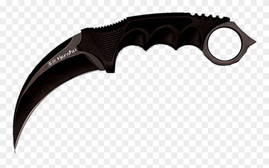 Csgo Knife Png - Cs Go Karambit Knife Clipart