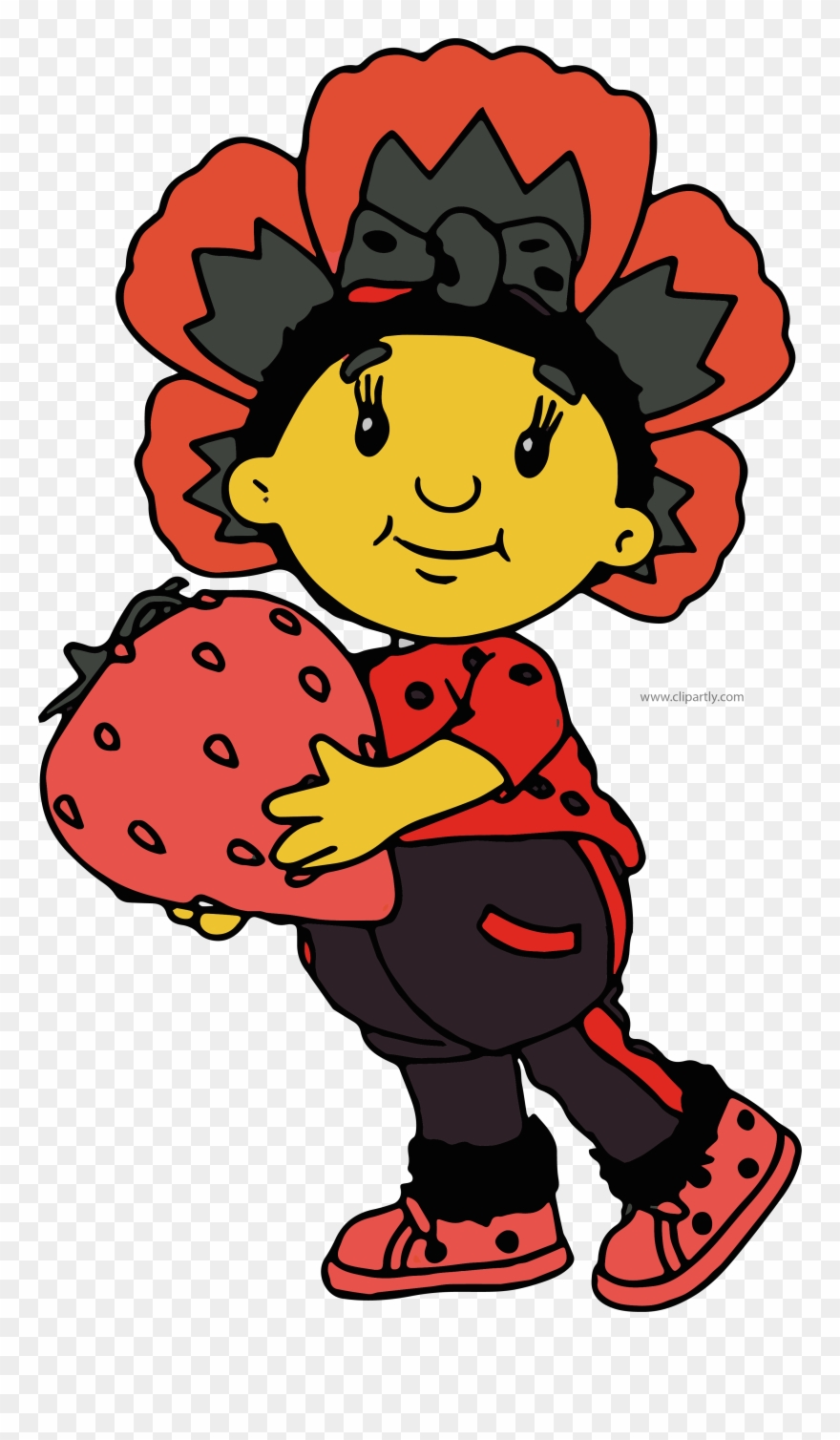 Fifi Cherry Clipart Png - Fifi And The Flowertots Poppy Transparent Png