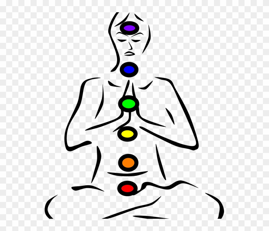 What Is Energy Medicine - Yoga Clip Art - Png Download