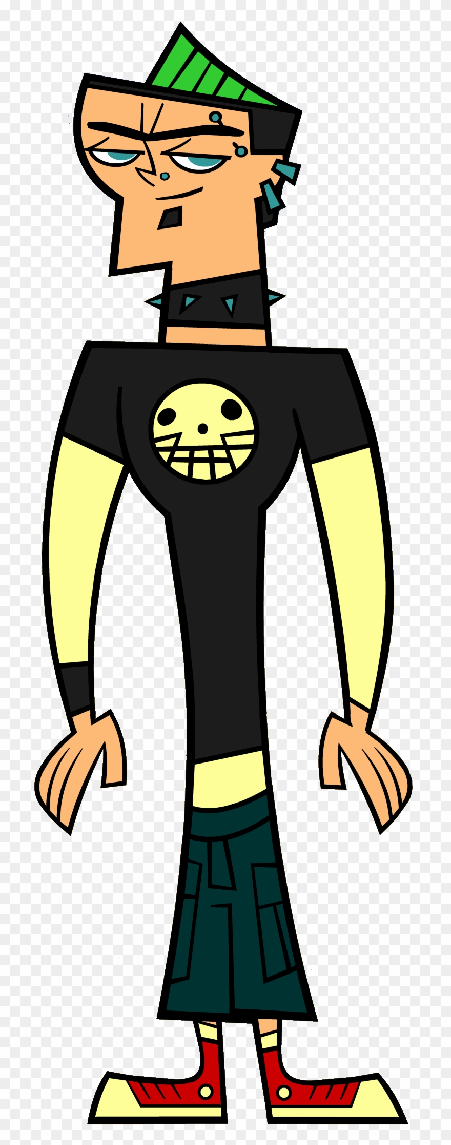 Tda Diy Char Duncan - Total Drama Duncan Cosplay Clipart