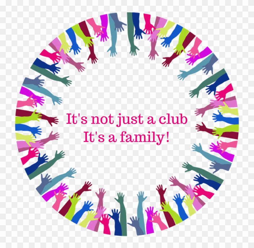 Image - Circle Of Hands Free Clipart - Png Download
