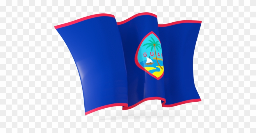 Guam Flag Waving Clipart
