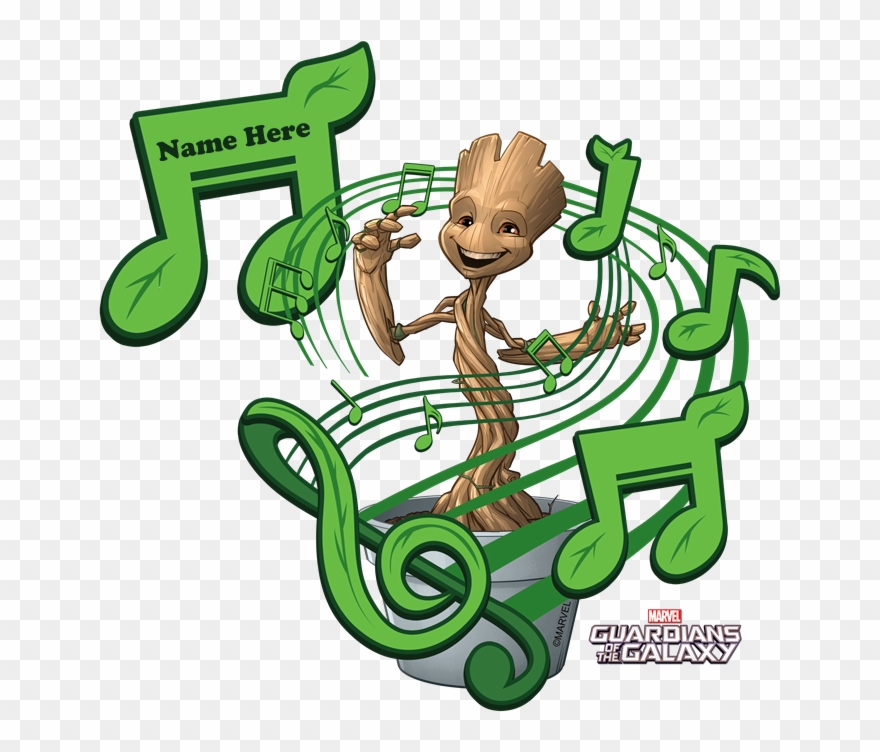 Back Design - Groot Clipart