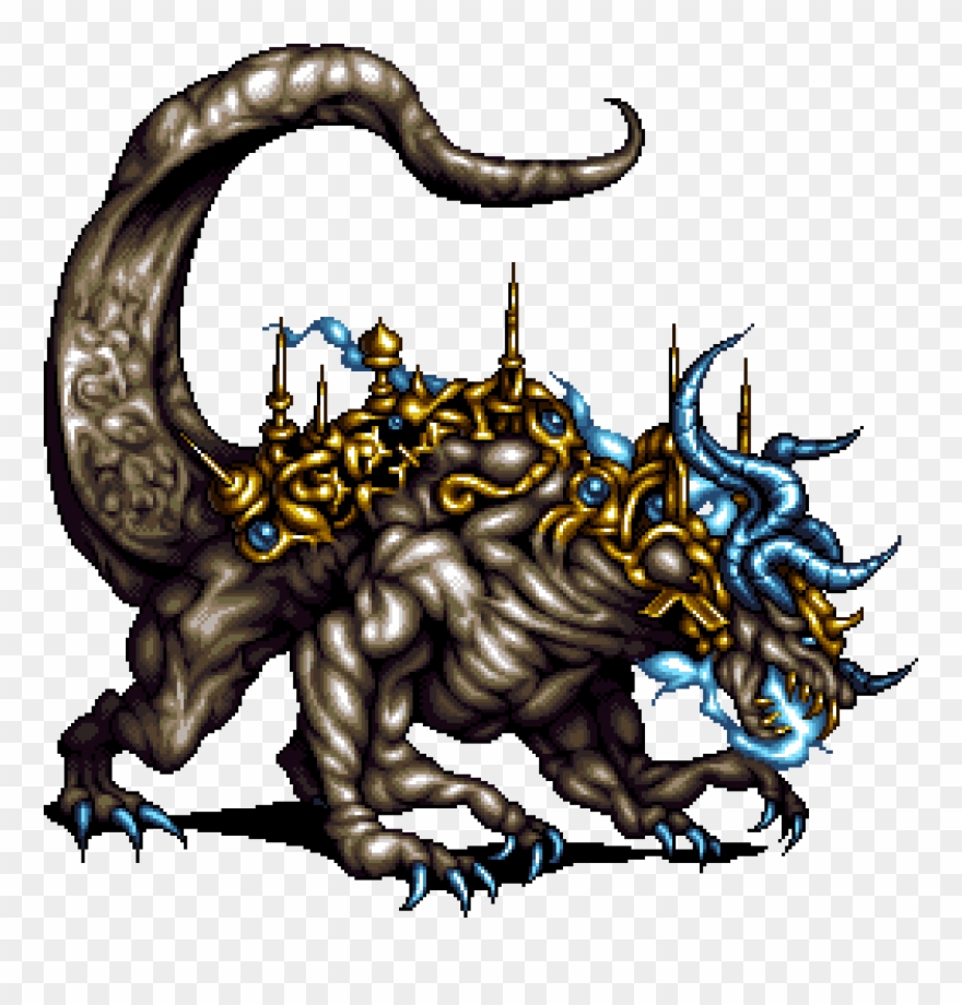 Power Physiology - Final Fantasy Vi Ultima Weapon Clipart