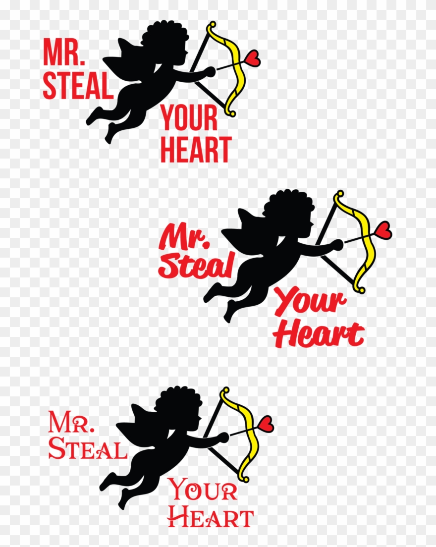 Mr Steal Your Heart - Graphic Design Clipart