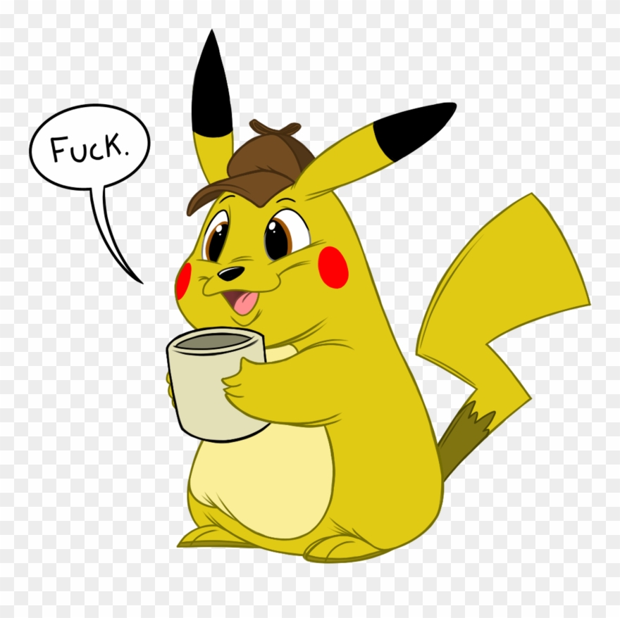 Pikachu Says A Naughty - Cartoon Clipart
