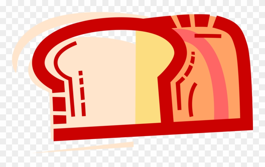 Vector Illustration Of Staple Food Baked Bread Loaf Clipart