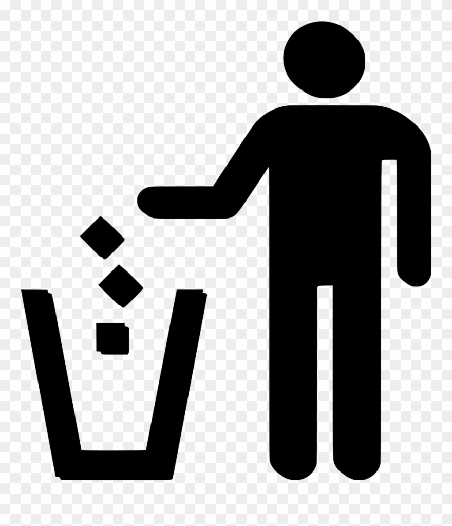 Download Png - Put In Trash Icon Clipart