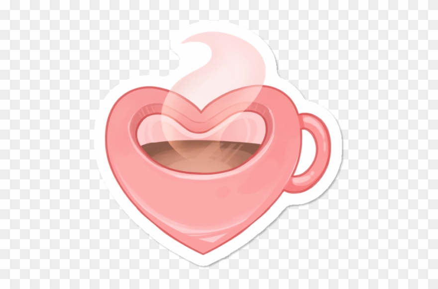 Coffee/heart - Heart Clipart