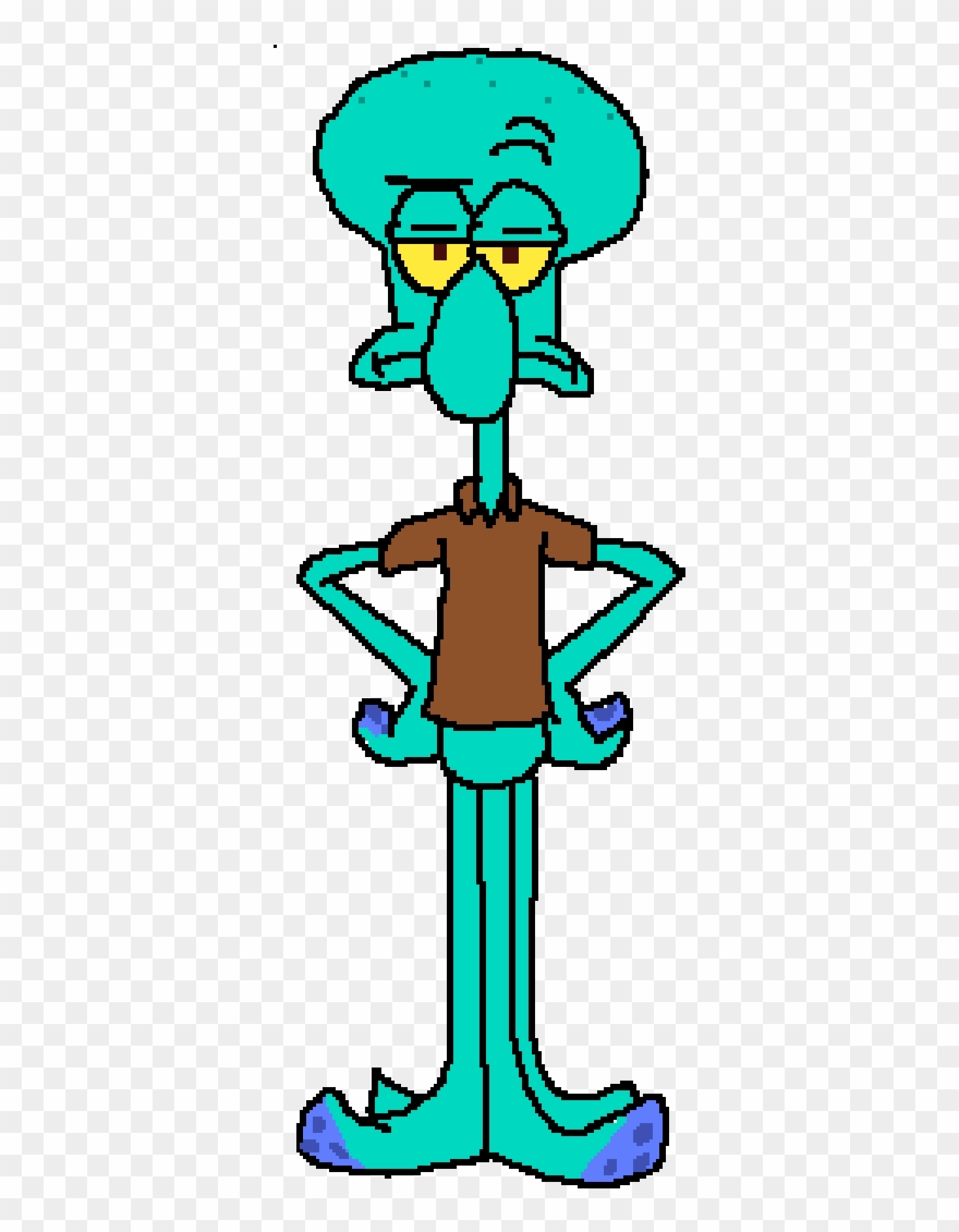 Squidward Tentacles - Personajes De Spongebob Squarepants Clipart