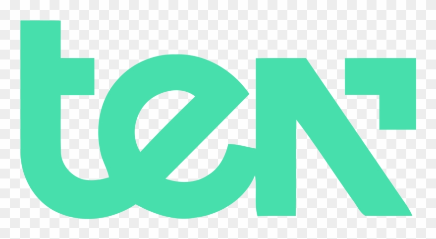 File - Ten - Svg - Logo Ten Png Clipart