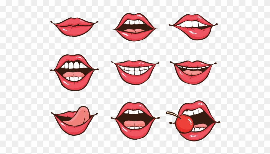 Woman's Boca Vectors - Boca Png Clipart