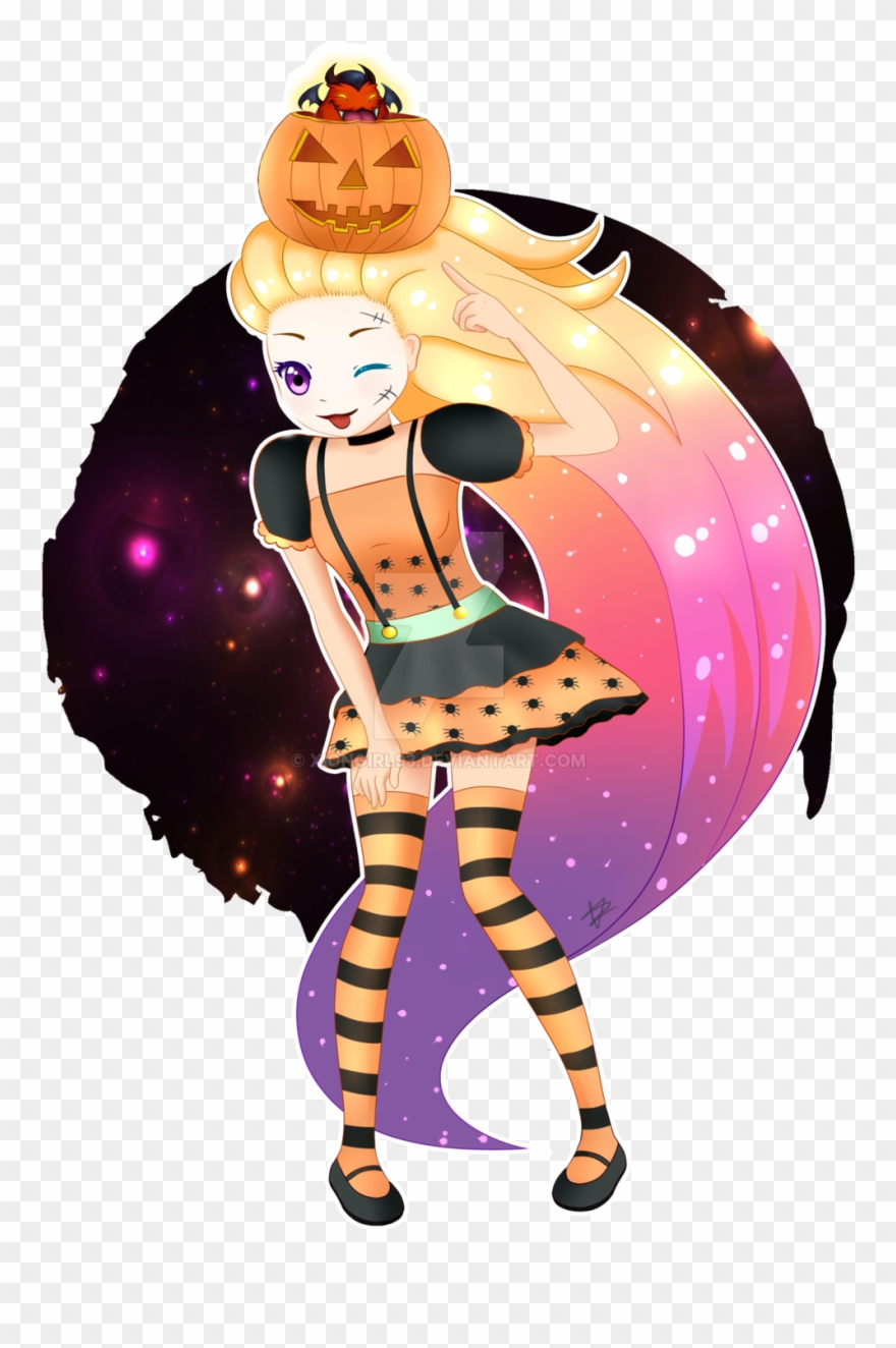 Zoe Halloween By Xiongirl93 - Cartoon Clipart