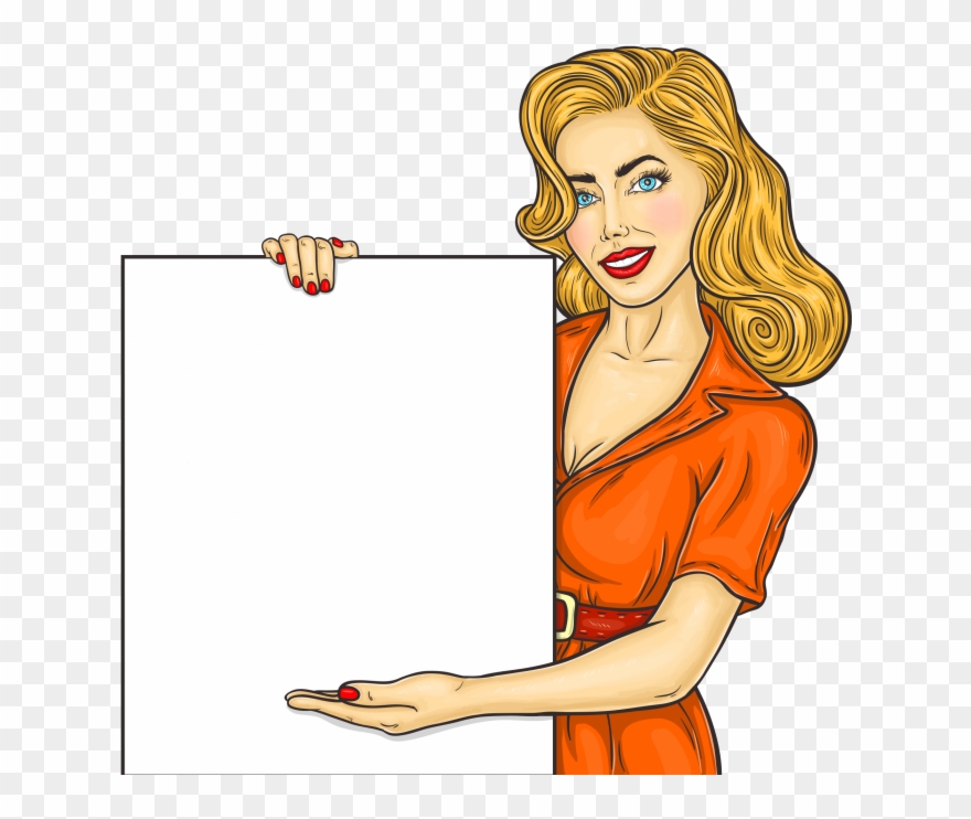 Pop Art Girl Png Clipart