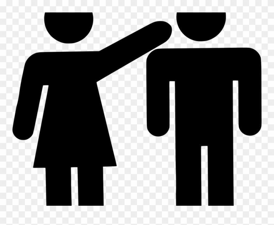 Abuse - Men And Women Bathroom Clipart - Png Download