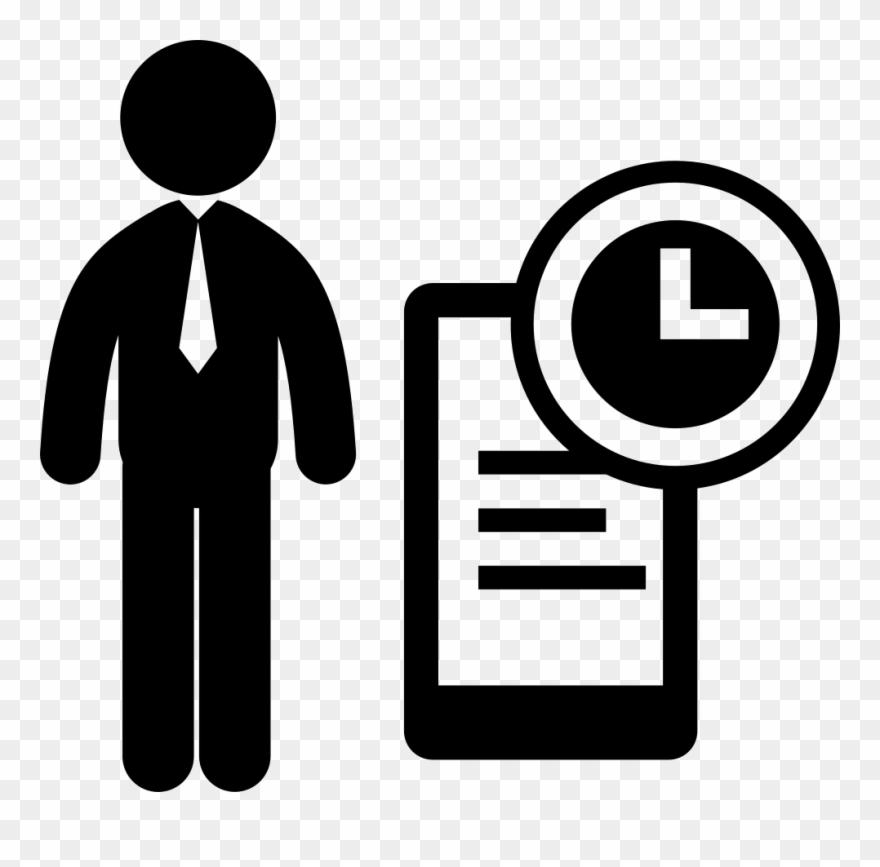 Test With Time Control For A Business Man Comments - Businessperson Clipart