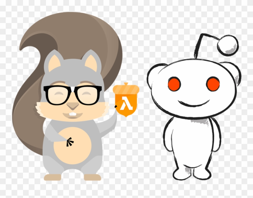 Sam The Aws Lambda Squirrel - Aws Serverless Squirrel Clipart