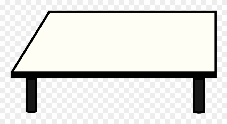 White Table 2 - Coffee Table Clipart