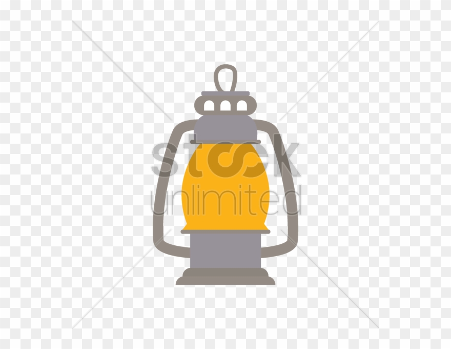 Oil Lamp Clipart Oil Lantern - Illustration - Png Download
