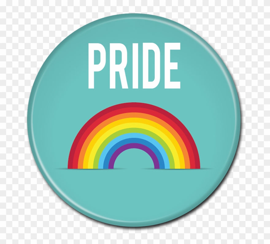 Pride Button - - Circle Clipart
