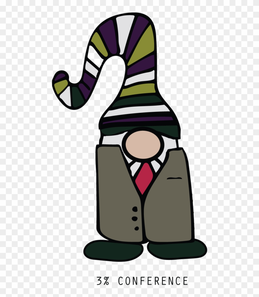 Gnome Logos 3%conf -06 Clipart