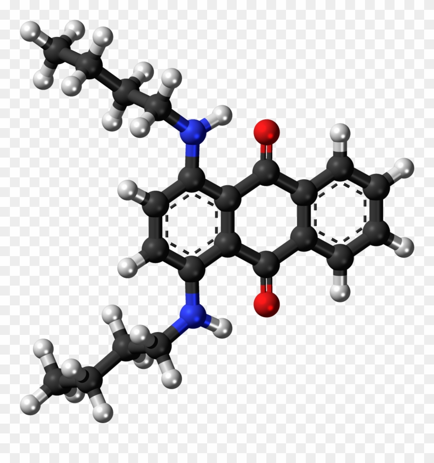 Oil Blue 35 3d Ball - Molecule Clipart