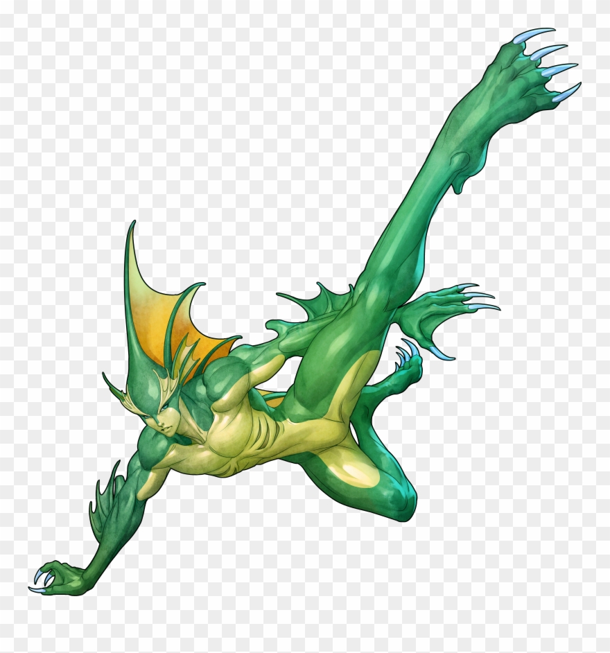 Download Png - Rikuo Darkstalkers Clipart