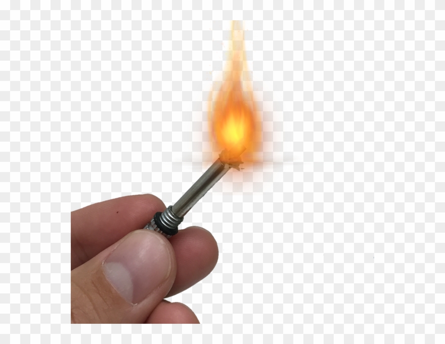 Opg Skull Permanent Match - Match With Fire Png Clipart