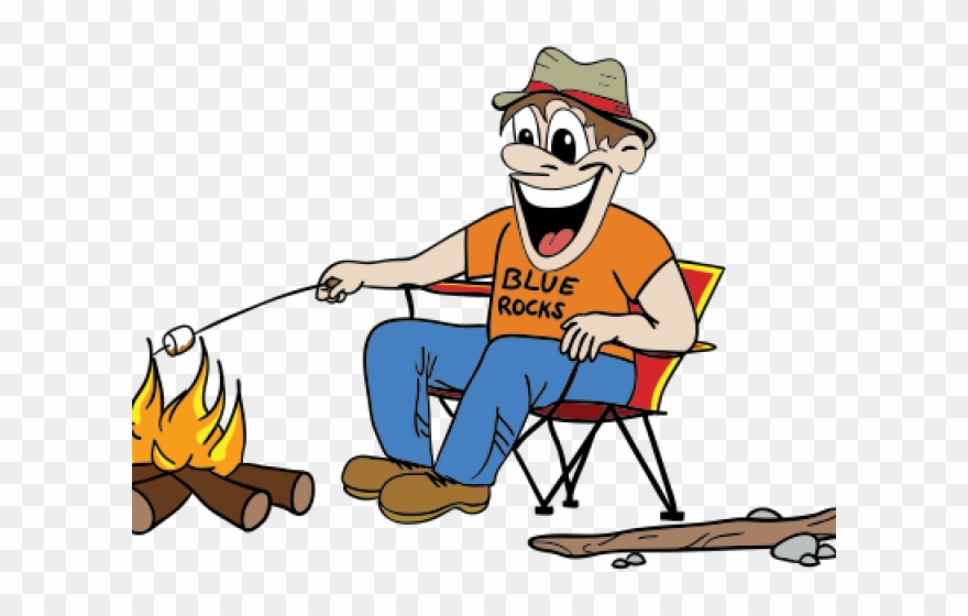 Campfire Clipart Rock - Png Download