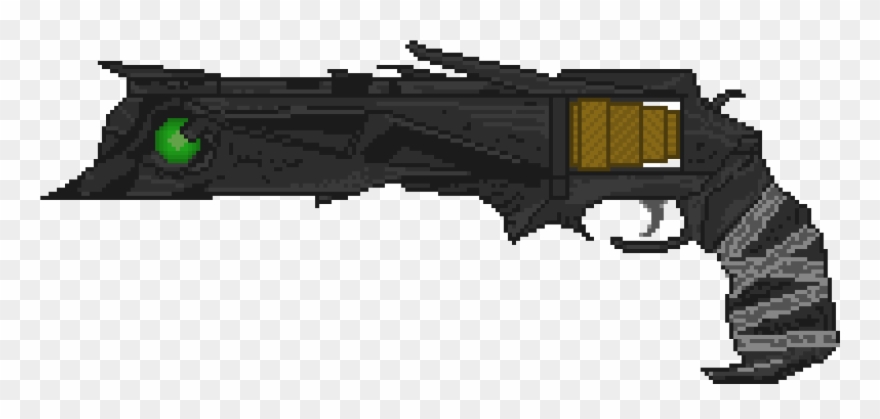 2080 X 1050 1 - Pixel Art Laser Gun Clipart