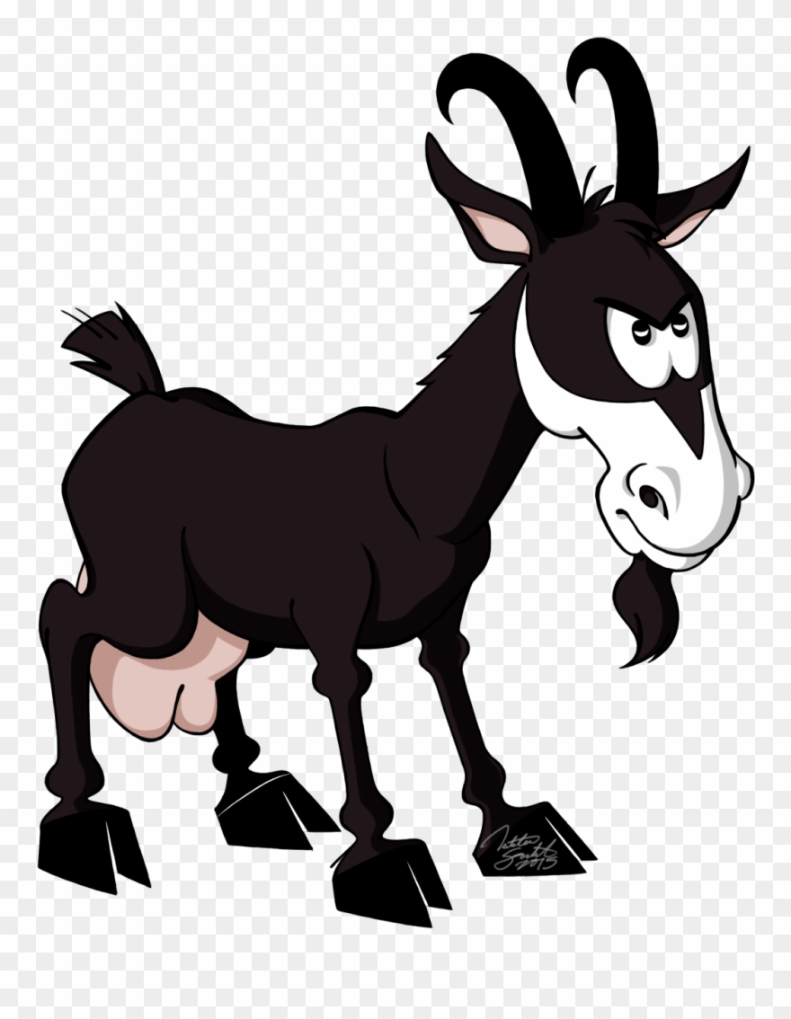 Biquette Profile - Cartoon Clipart