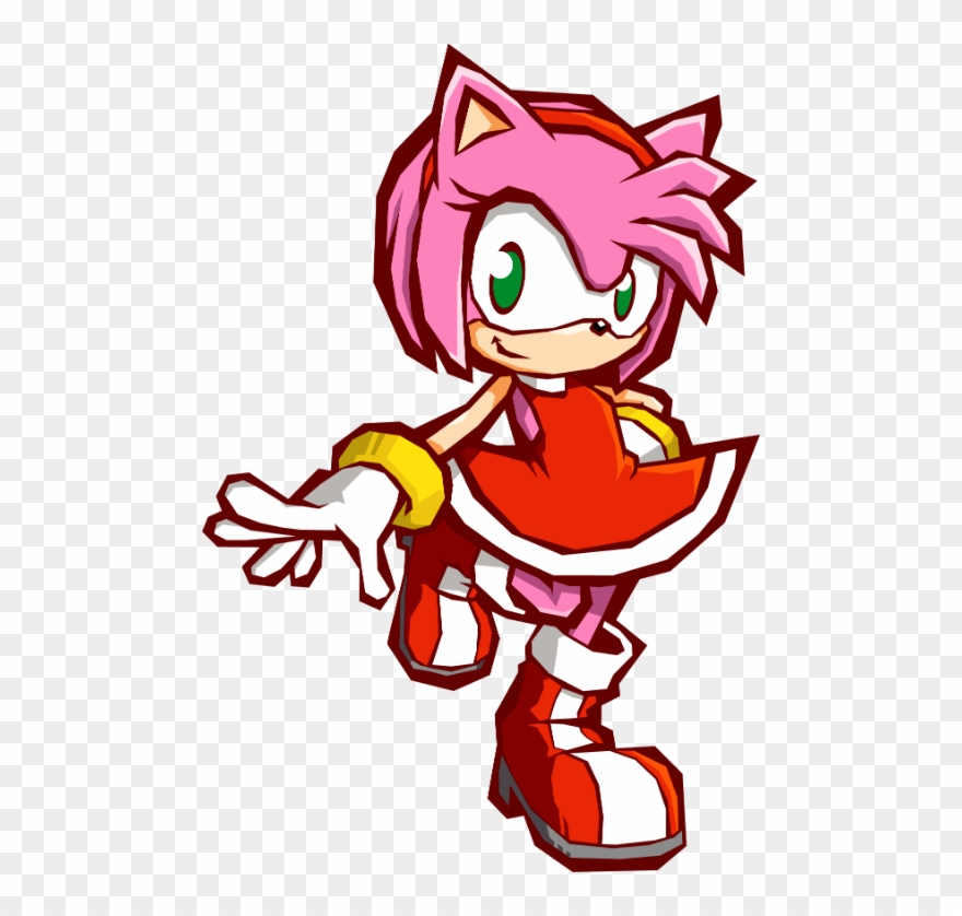 Emerl Clipart Sonic - Amy Rose Sonic Battle - Png Download