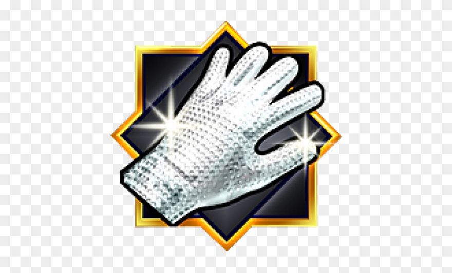 Gloves Clipart Michael Jackson Glove - Natural Rubber - Png Download