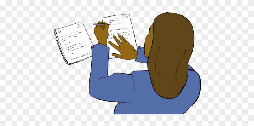 Folders Clipart Paperwork - Cartoon - Png Download