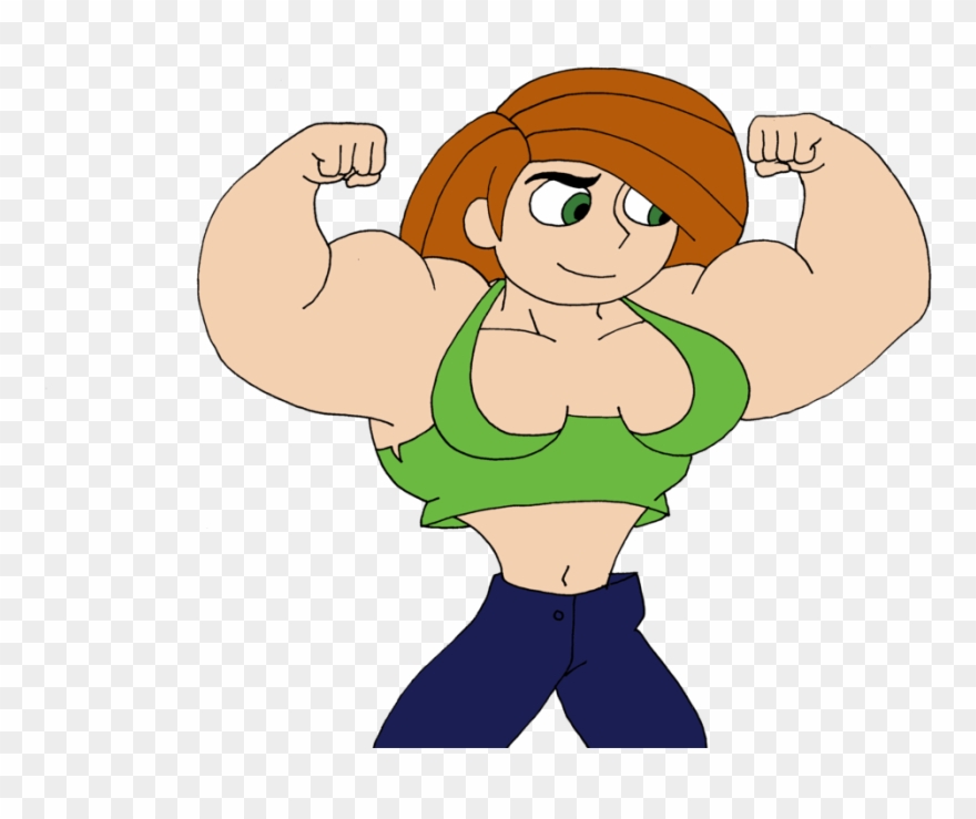 Why Haven't You Read The 130,000 Word Kim Possible - Kim Possible With Muscles Clipart