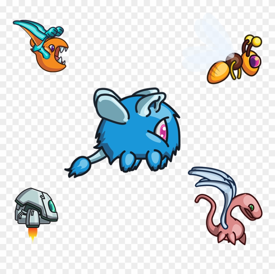 Log In With Itch - Cartoon Clipart