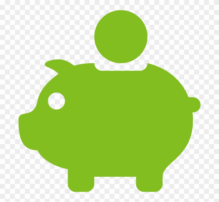 Piggy Bank - Financial Service Products Clipart