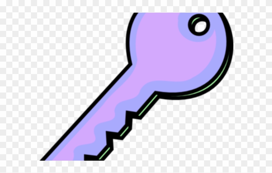 Keys Clipart Purple - Clip Art - Png Download