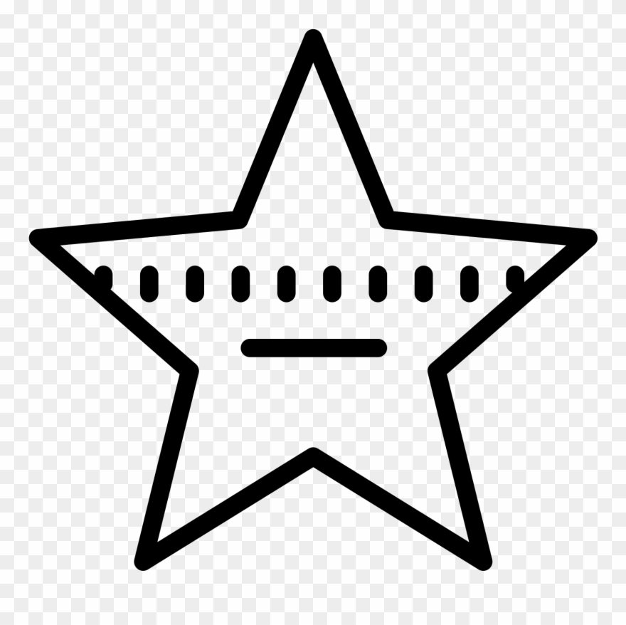 Star Of David Clipart Png - Star Vector Line Transparent Png