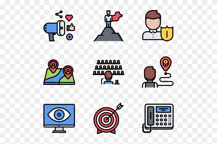 Marketing - Big Icon Clipart