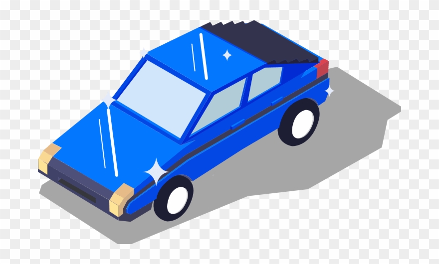 Serviced, Dry Cleaned, Waxed & Gift Wrapped - City Car Clipart