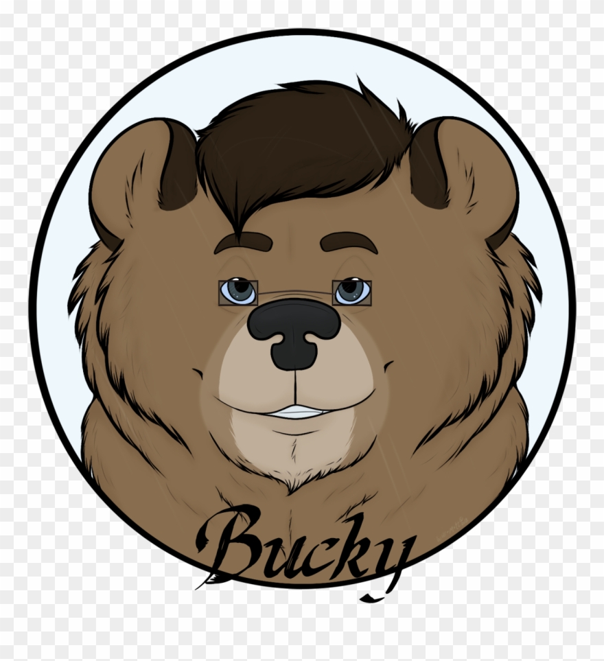 Bucky's Glasses - Cartoon Clipart