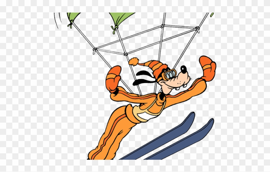 Ice Clipart Skiing - Cartoon - Png Download