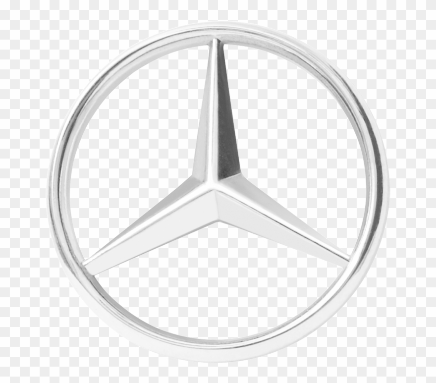 Mercedes Benz Logo Png File - Mercedes Logo Transparent Clipart