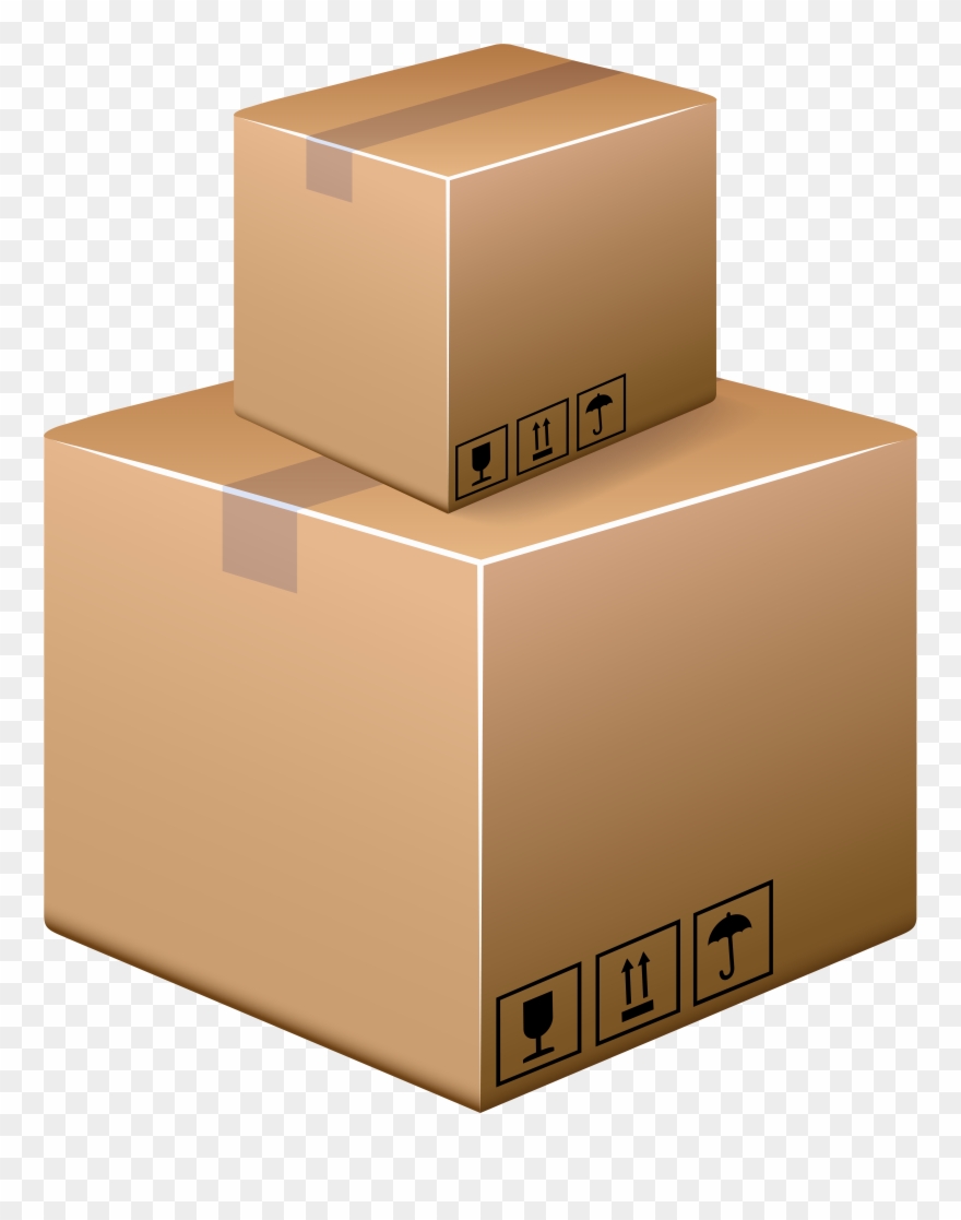 Cardboard Boxes Png Clip Art Transparent Png