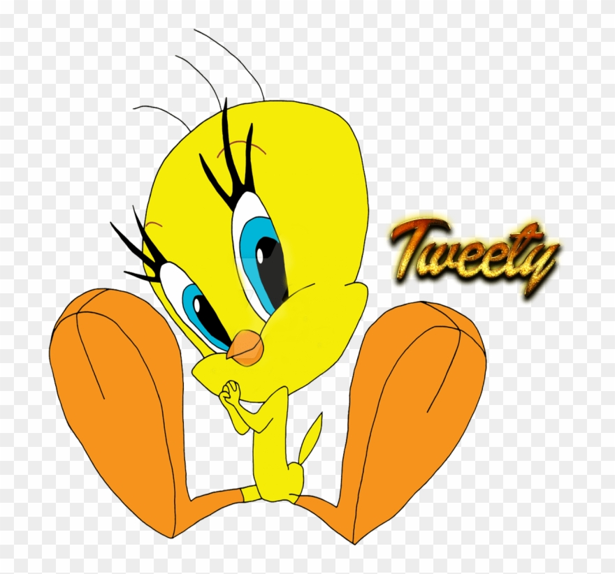 Free Png Tweety Png Images Transparent - Tweety Bird Sylvester On The Looney Tunes Show Clipart